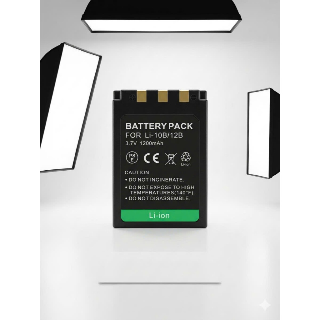 Pin Sạc Olympus LI-10B / LI-12B 1200mAh – Pin Thay Thế Cho Máy Ảnh Olympus Digital