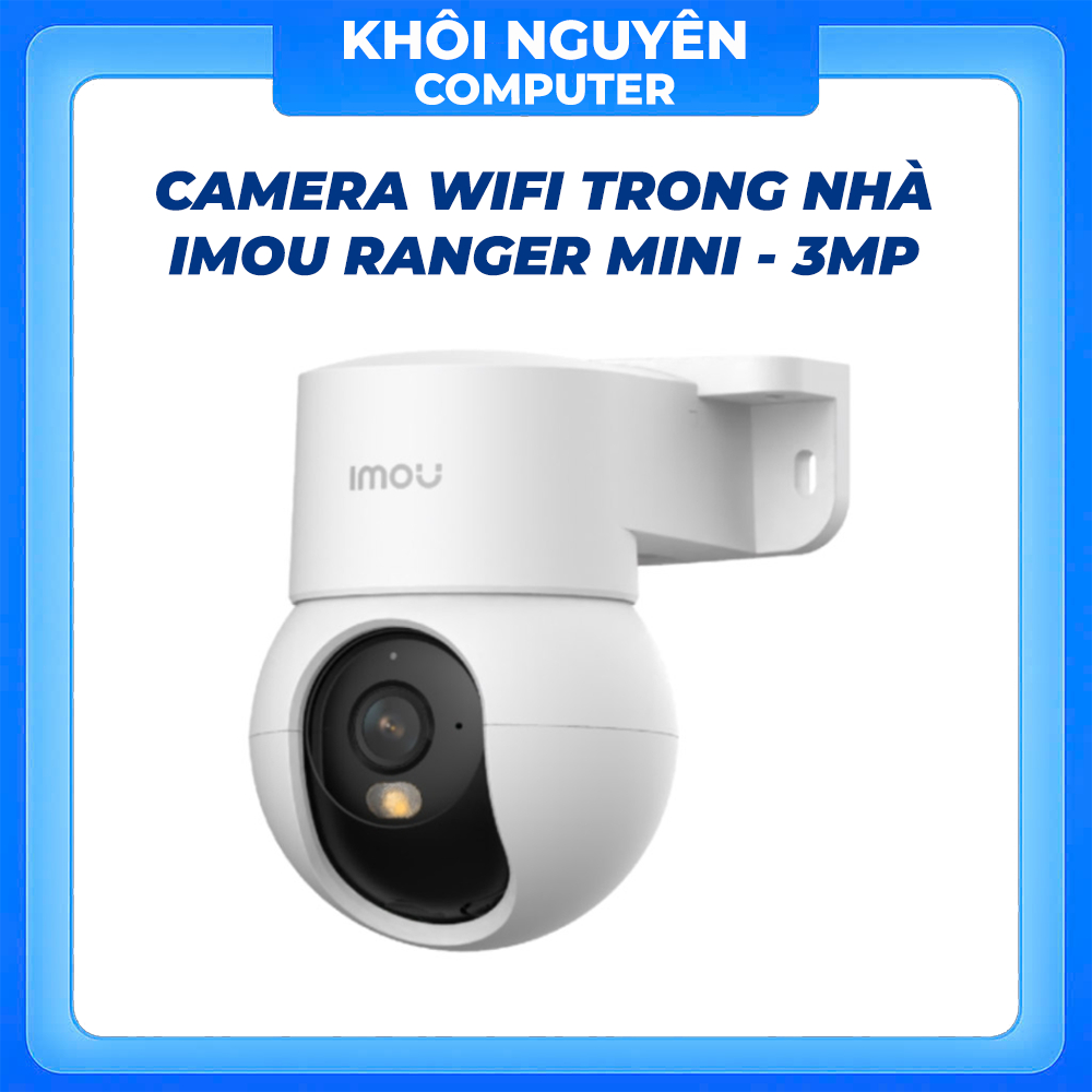 Camera Wifi Imou Ranger Mini K2MP 3MP 2K Trong Nhà Góc Rộng AI Phát Hiện Người Đàm Thoại 2 Chiều