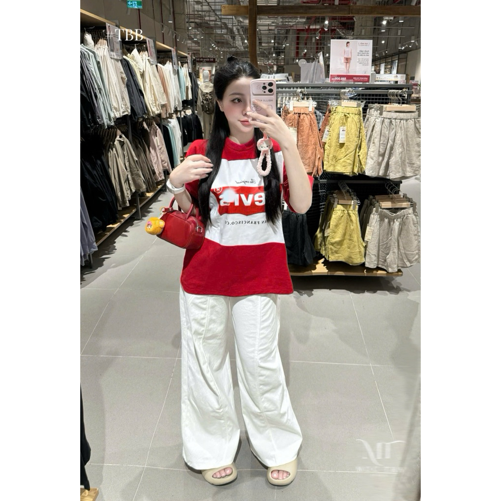 Áo Thun Lệ Vys Ô Vuông Unisex Nam Nữ Form Rộng Chất Vải 260gsm ROMANCE STUDIO Full Tag Mác