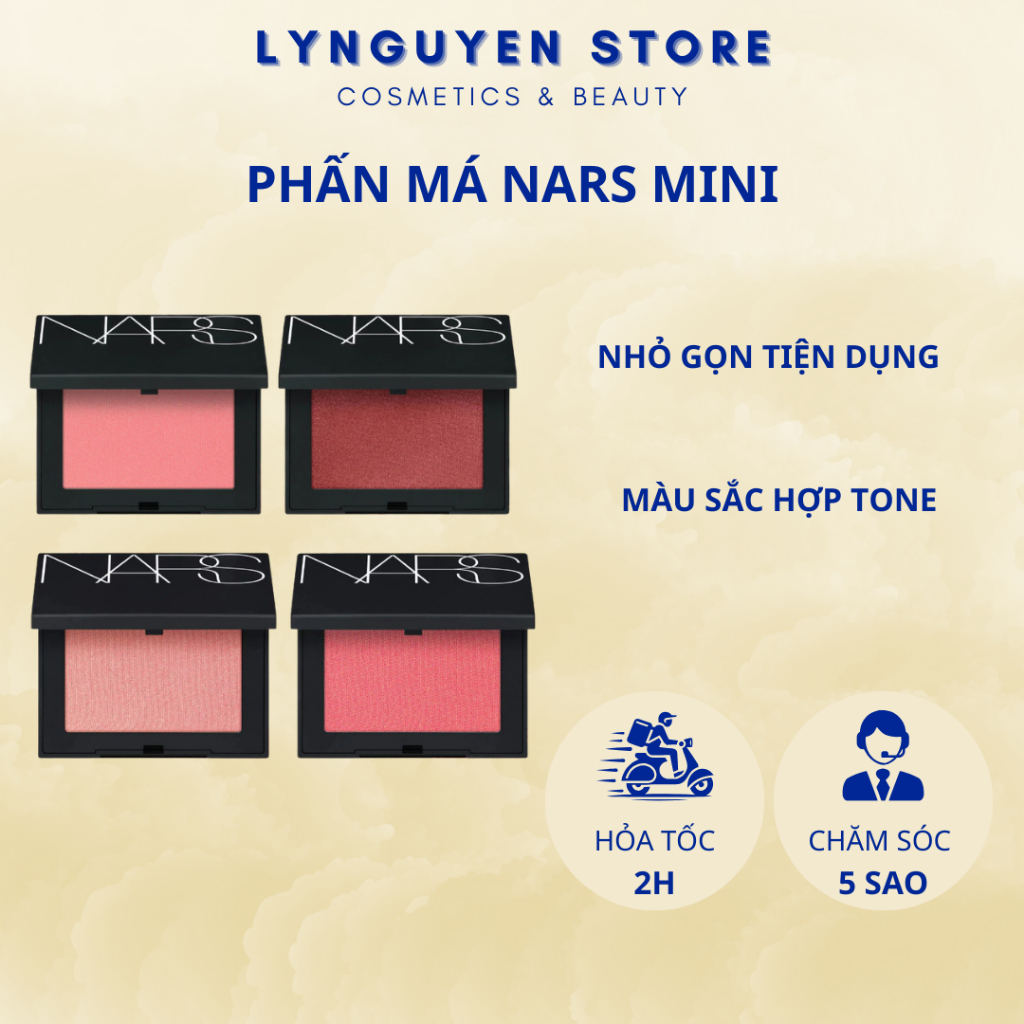 Phấn má hồng Blush NARS Tone Orgasm, Behave, Orgasm X minisize - LYNGUYEN.STORE