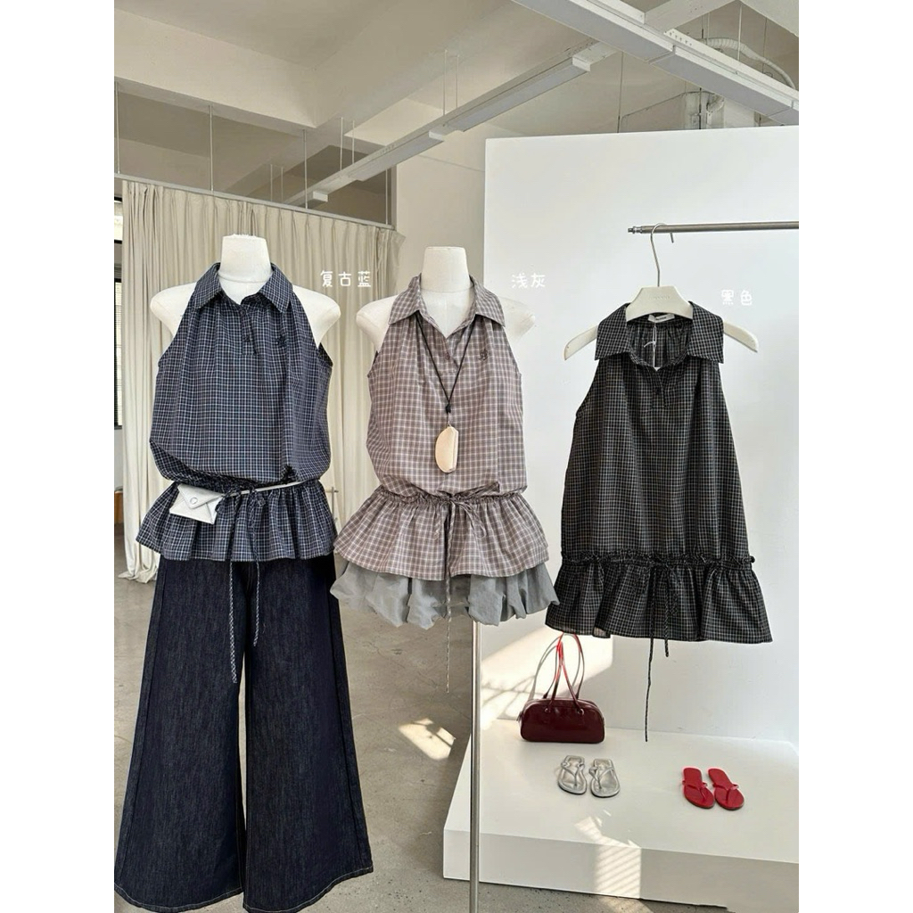 Xteen - sơmi tanktop peplum caro 801115