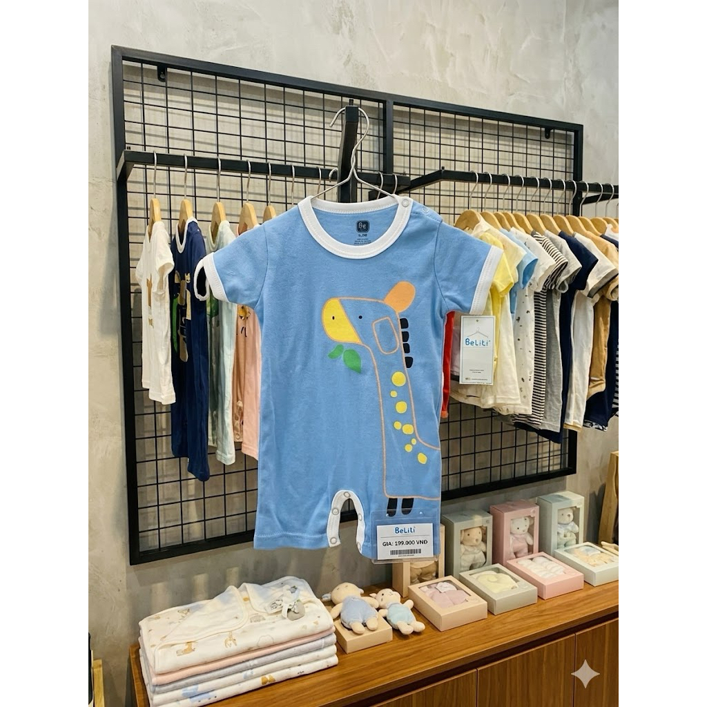 Body đùi bé trai 6-9month