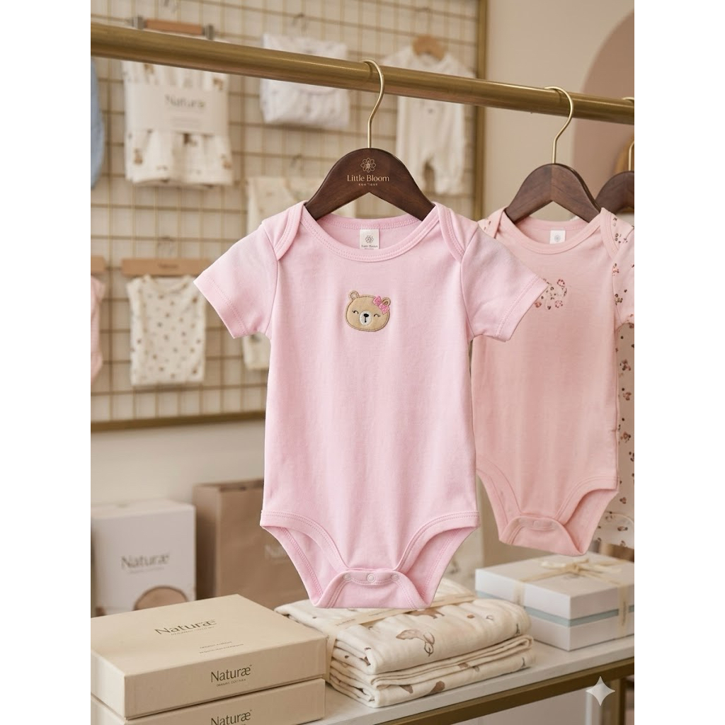 Body chip bé gái điệu đà xinh xắn 6-9 month