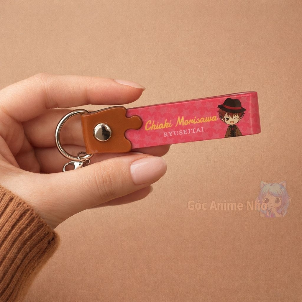 Móc khoá OFFICIAL Chiaki Morisawa Ryuseitai Ensemble Stars