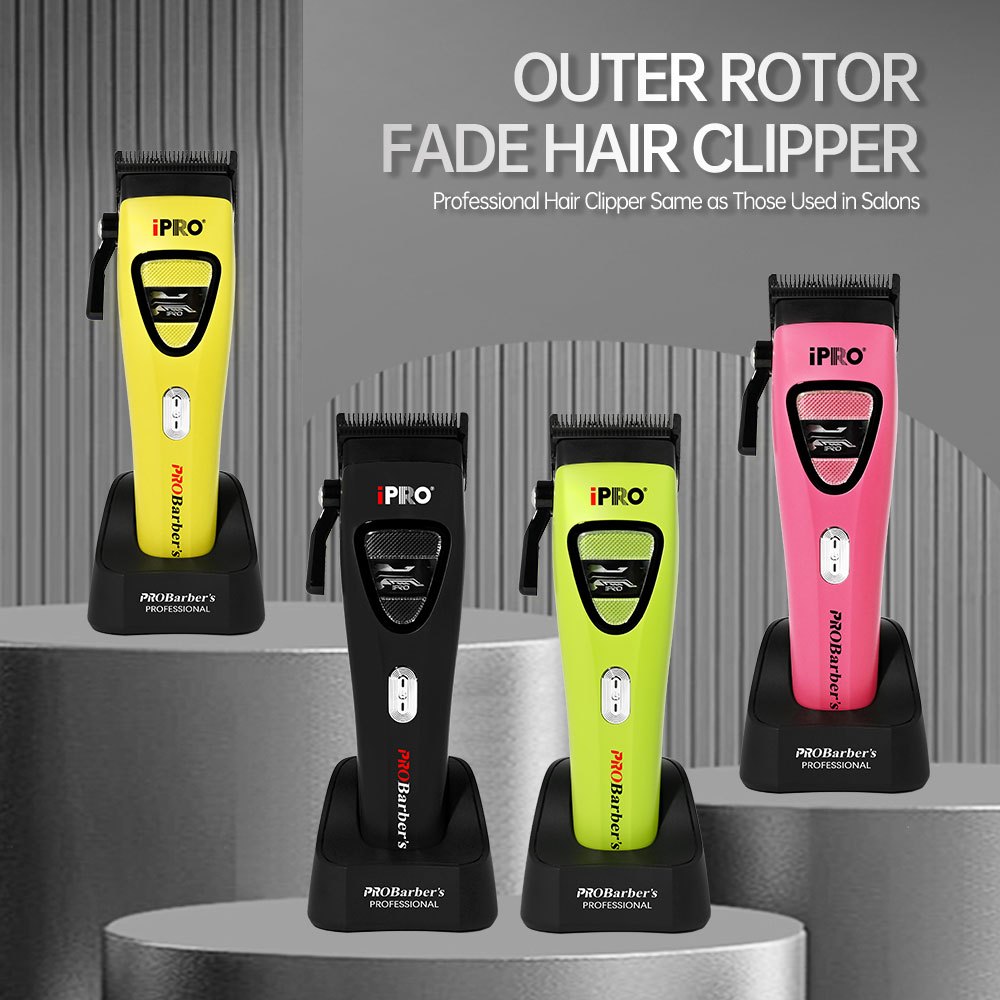 iPRO 8167 Tông đơ Brushless 7500RPM - Công nghệ Outer Rotor mạnh mẽ - Lưỡi DLC tháo lắp - Sạc Type C