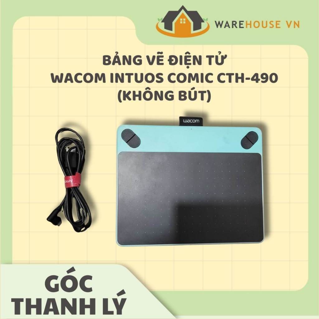 Bảng vẽ điện tử Wacom Intuos CTH-490 (KHÔNG KÈM BÚT)