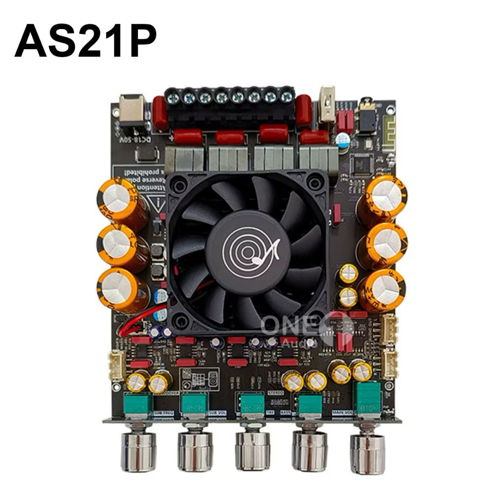 Mạch ZK-AS21P  công suất sub 600W, vệ tinh 300Wx2, bluetooth 5.1,18-50VDC (mới 99% giá pass lại)