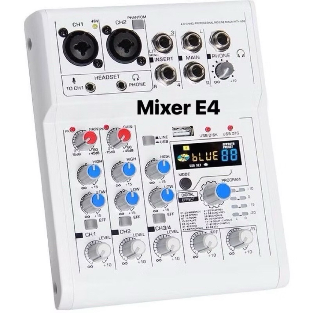 Mixer E4 hát karaoke (hàng pass lại )