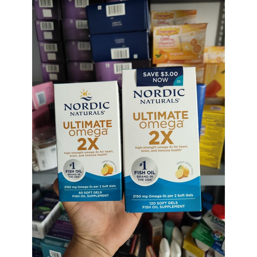 Viên Uống Bổ Sung Omega-3 Nordic Naturals Ultimate Omega 2X