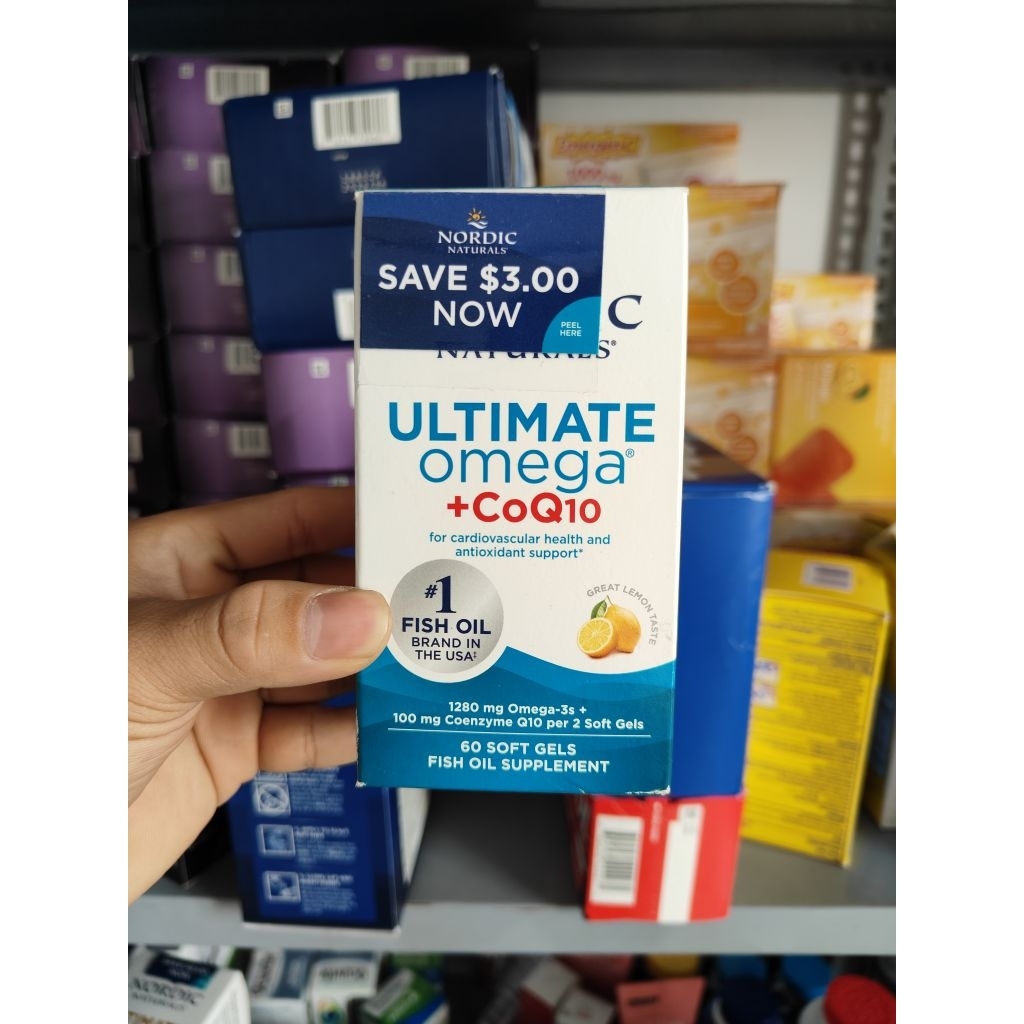 Dầu Cá Omega 3 Nordic Naturals Ultimate Omega  Lemon Flavour (Vị Chanh)