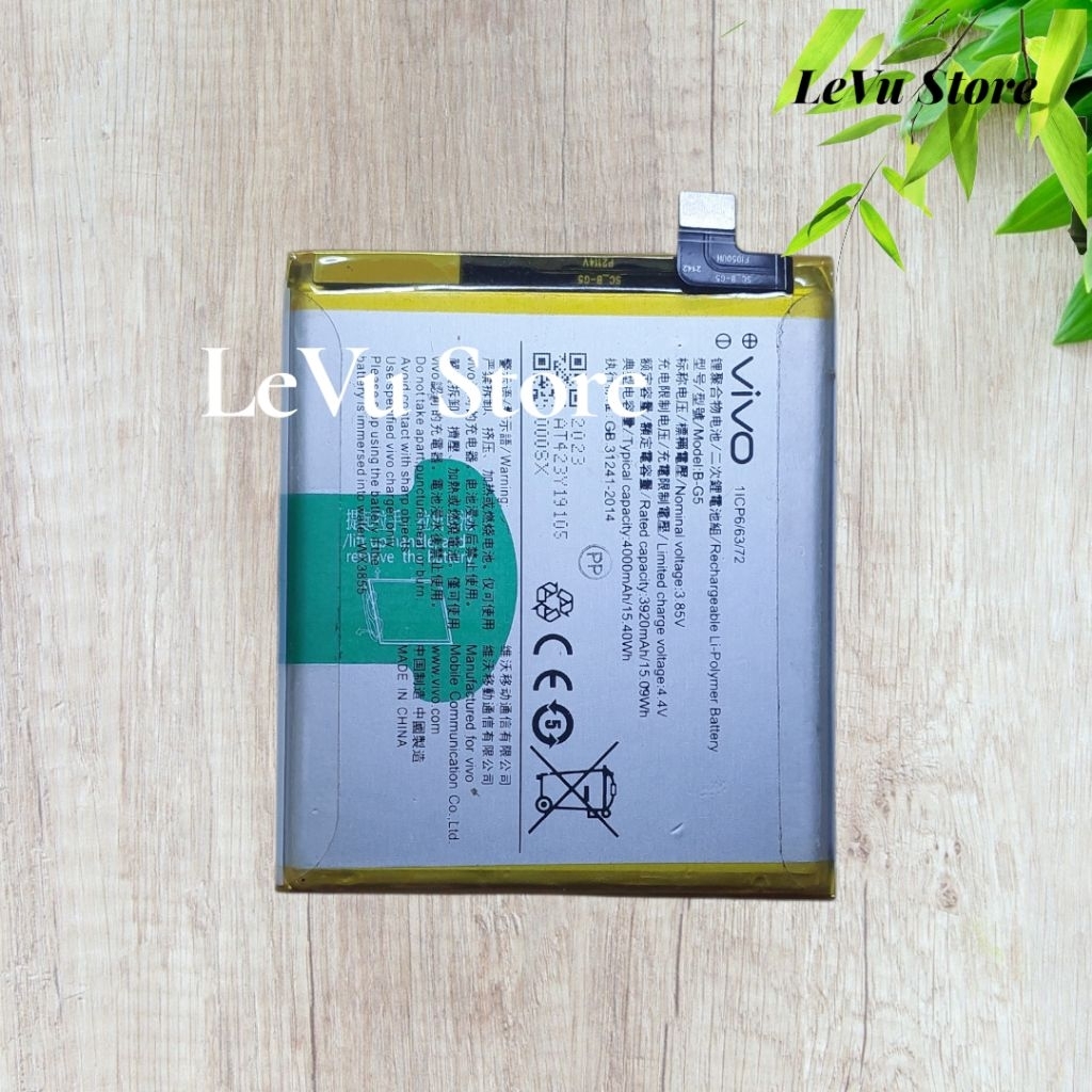 Pin Vivo X27 ,  V17 [B-G5] Có Seal Sau