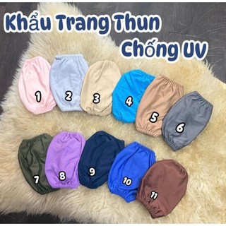 Khẩu trang thun chống nắng ( UVA - UVB )