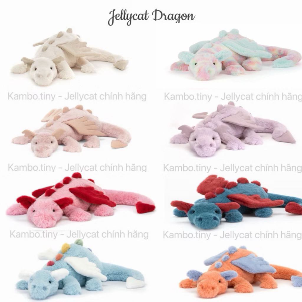 [CHÍNH HÃNG]Rồng nhồi bông JELLYCAT DRAGON