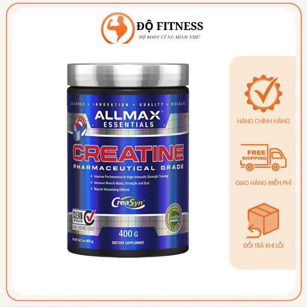 Bột Creatine (80 lần) ALLMAX Micronized - có dùng thử