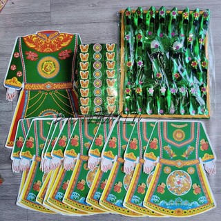 BỘ CÚNG MỤ MÀU XANH [ĐẦY THÁNG/THÔI NÔI ]
