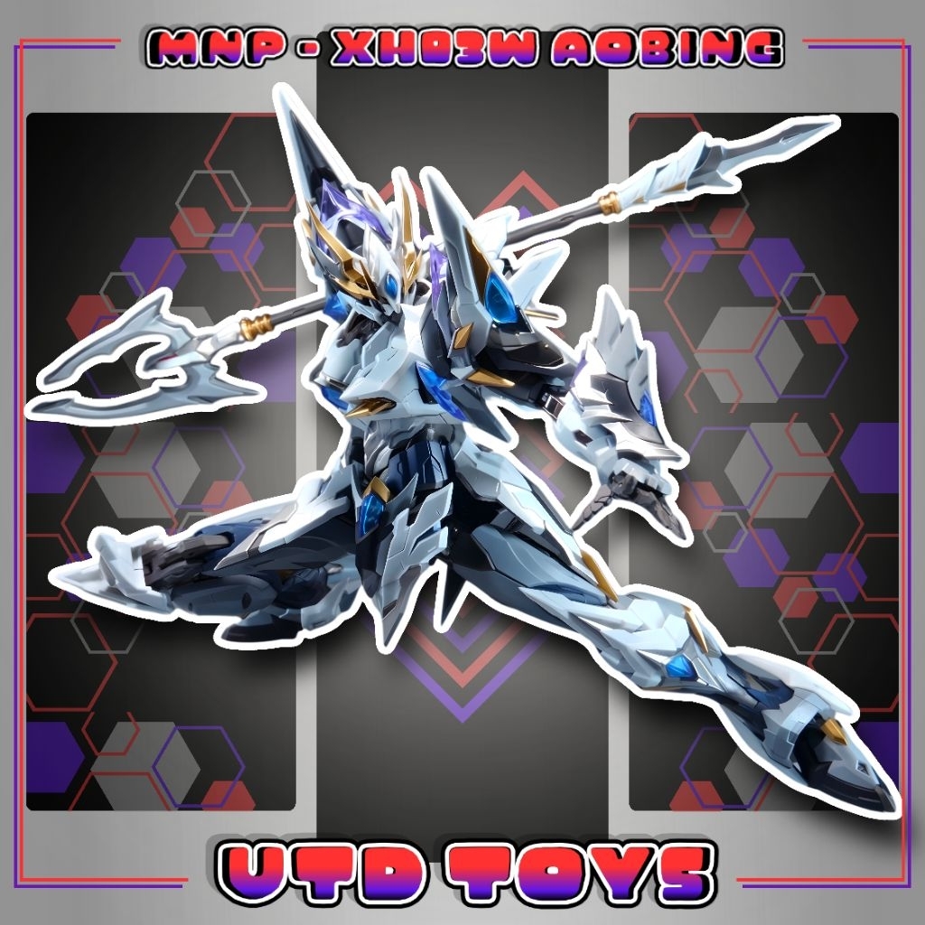 [CÓ SẴN] Mô hình lắp ghép Model kit MNP XH03W - Aobing Ver Limited Motor Nuclear