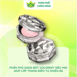 [Hàng Chính Hãng] Phấn Phủ Dạng Bột Colorkey 8g Kiềm Dầu Mịn Da Tự Nhiên, Giữ Lớp Nền Lâu Trôi