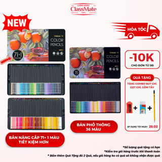 [HỎA TỐC] Màu Chì Gốc Dầu GLOBAL ART 72/ 36 Màu, Viết Chì Màu Cao Cấp Lõi 4mm Đậm Mịn Vẽ Chuyên Nghiệp M40007/8