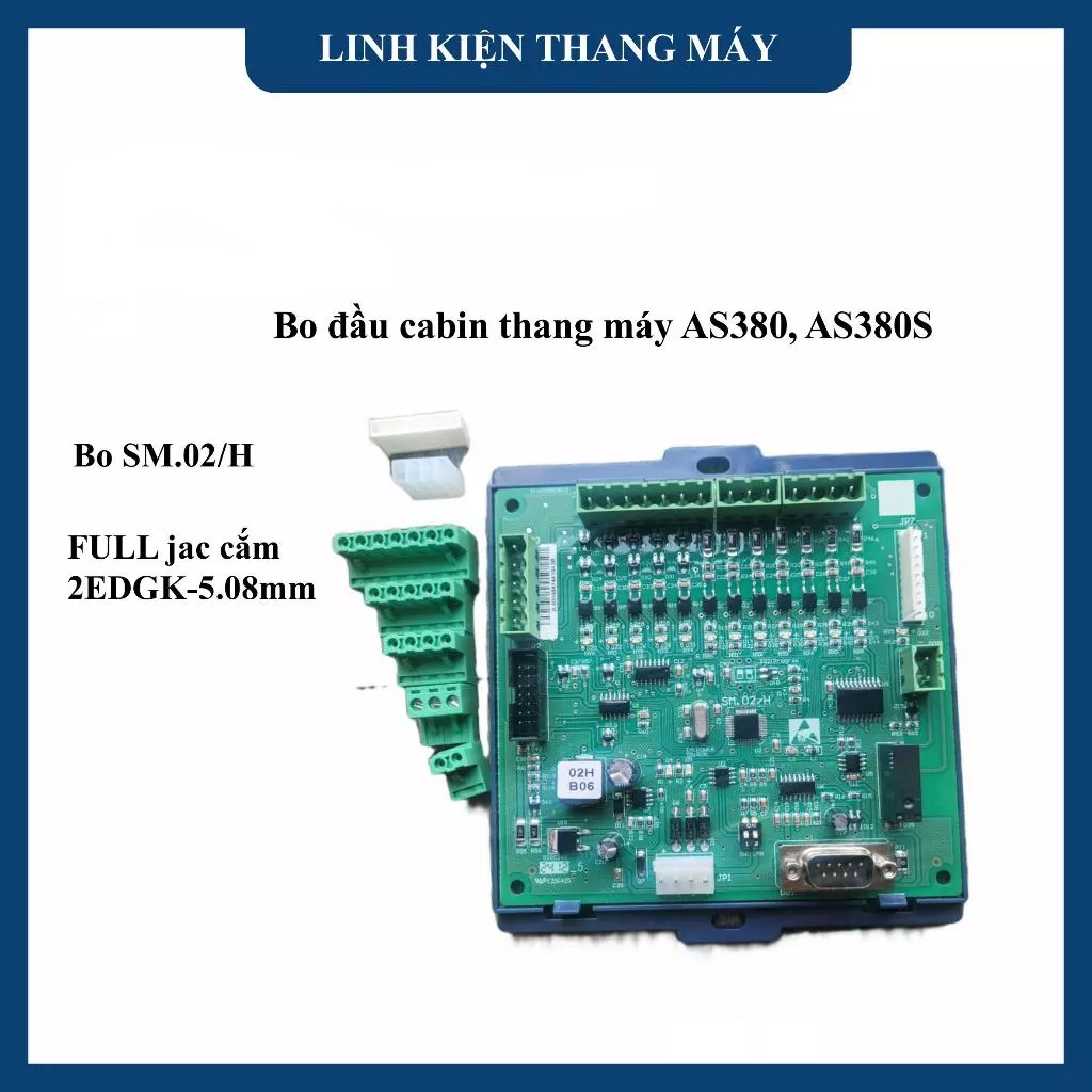 Bo đầu cabin thang máy AS380, AS380S, Board SM.02 H