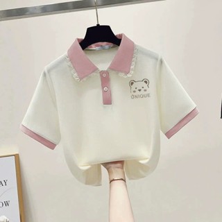 Áo Polo cổ trụ in thỏ 5D cho mẹ và bé size từ 20-55kg.Áo phông hè chất cotton in nhiệt 5D