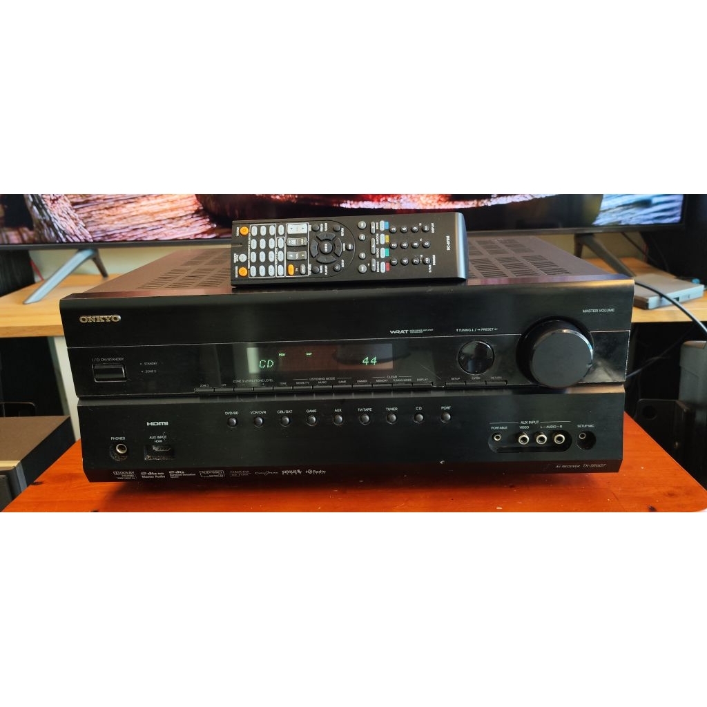 Amply 7.2 onkyo SR-607 HDMI xuất Mỹ có remote