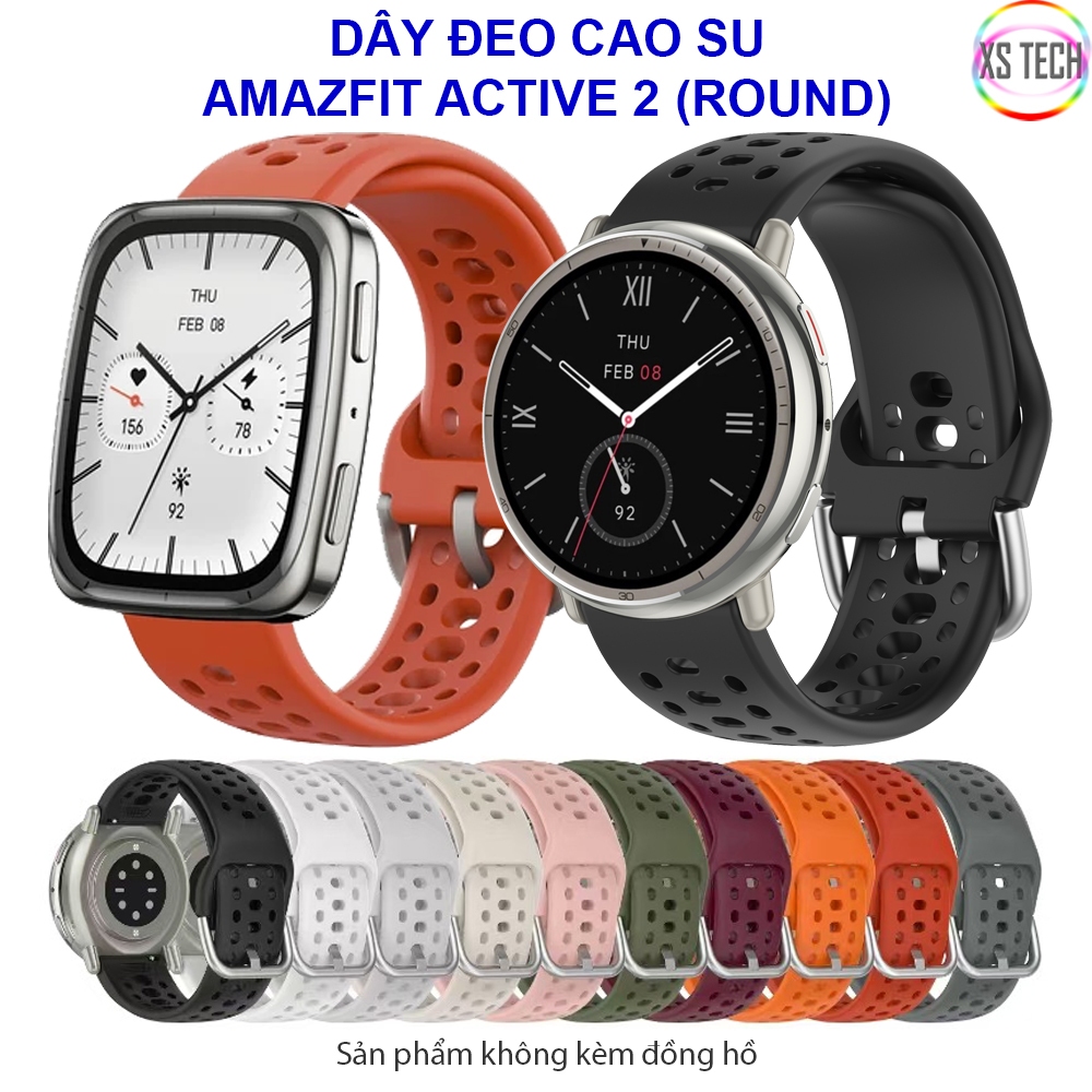 Dây đeo cao su Amazfit Active 2 Round / Active 2 Round Premium / Active 2 Square Premium