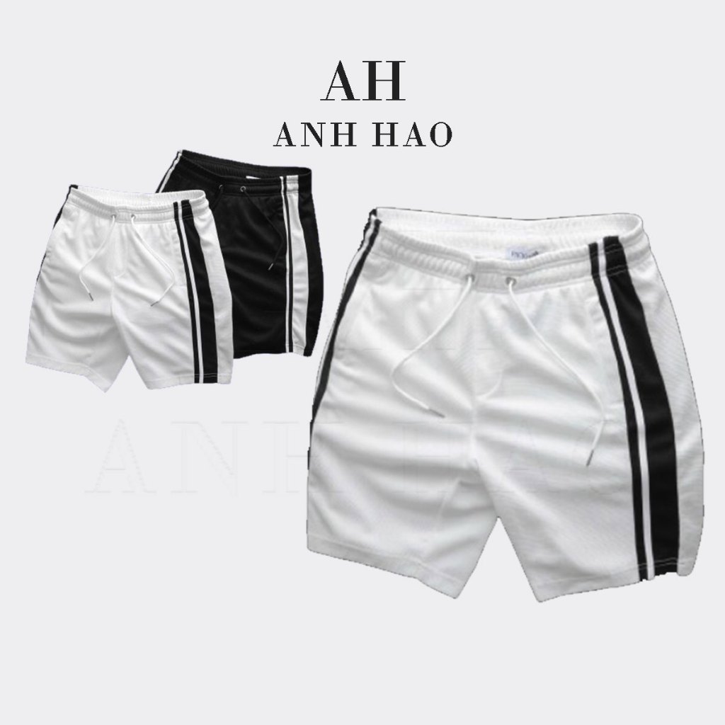 Quần short nam vải thun cotton tổ ong thể thao, năng động, cao cấp - Pack RL | AH STUDIO