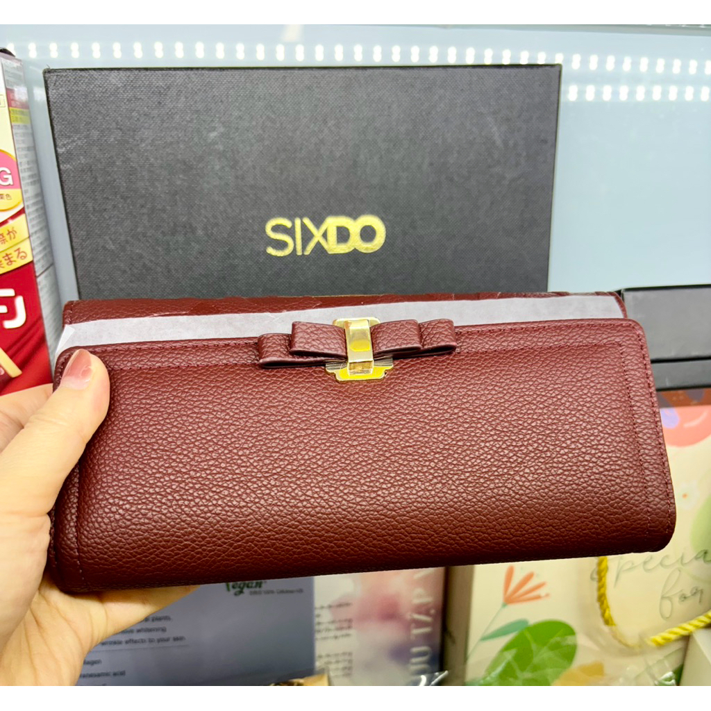 VÍ da SIXDO cầm tay new 100% chính hãng giá gốc 996k