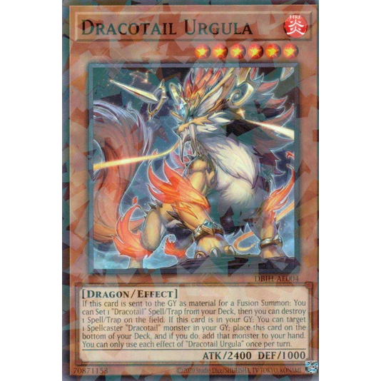 Thẻ bài Yugioh - DBJH-AE004 - Dracotail Urgula