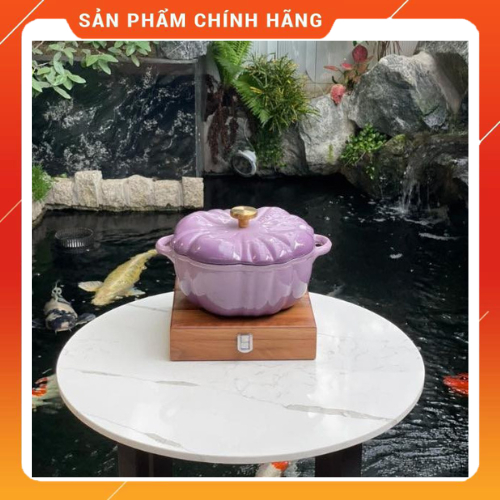 Nồi gang bí Happiness 20cm