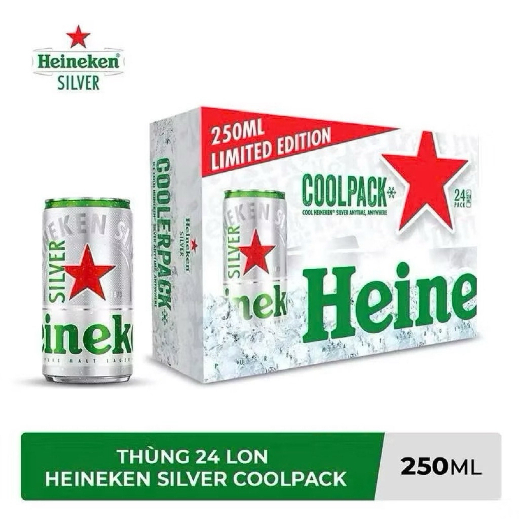 Bia Heineken 250ml ( Ken Lùn )