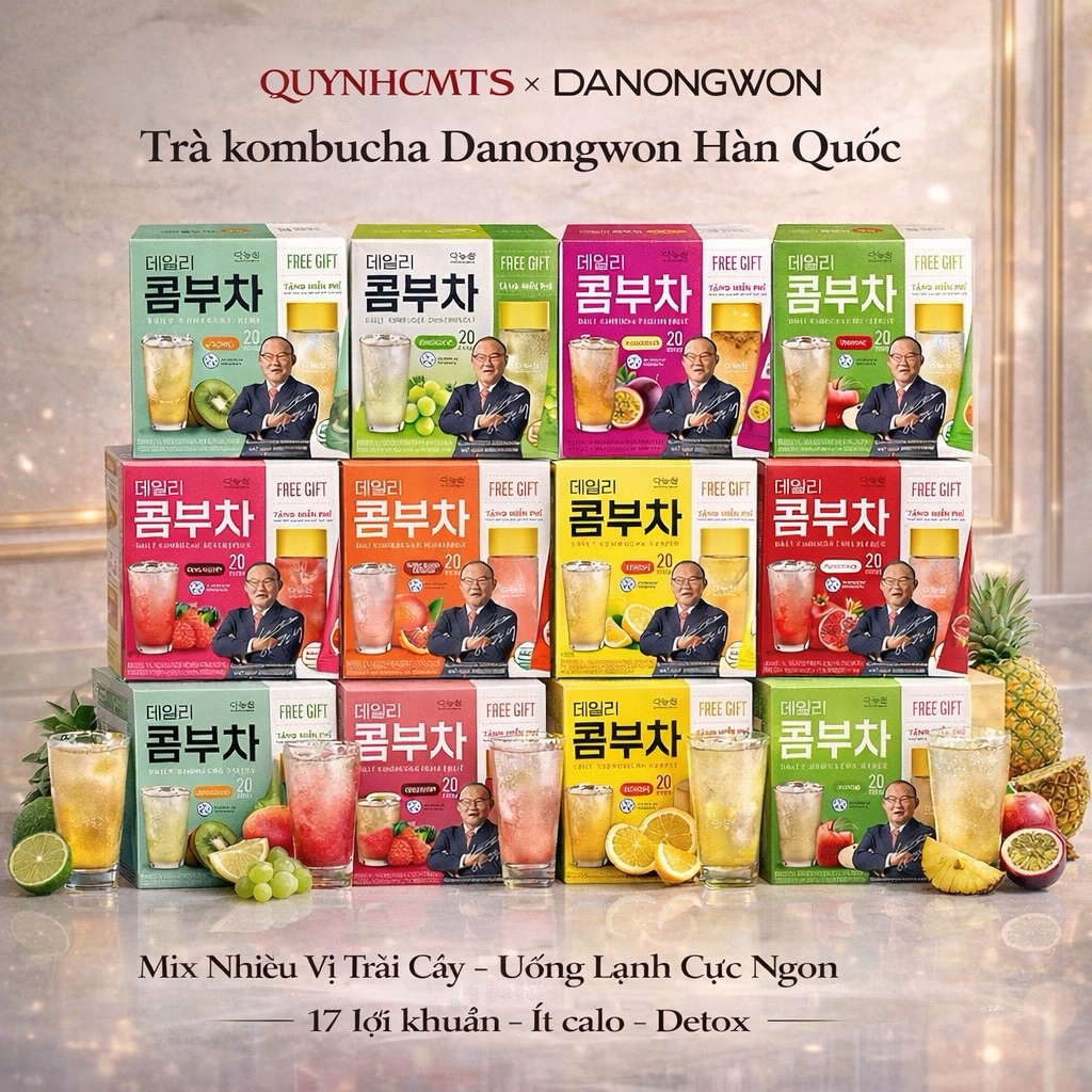 Trà Kombucha Danongwon Daily Kombucha (5G X 20 Gói)