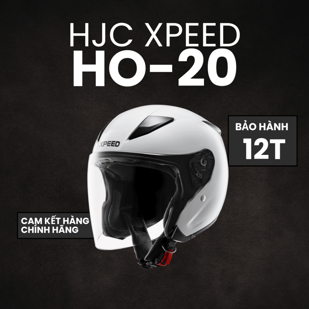 [CHÍNH HÃNG] NÓN 3/4 HJC XPEED HO-20 – MŨ BẢO HIỂM 3/4 XPEED