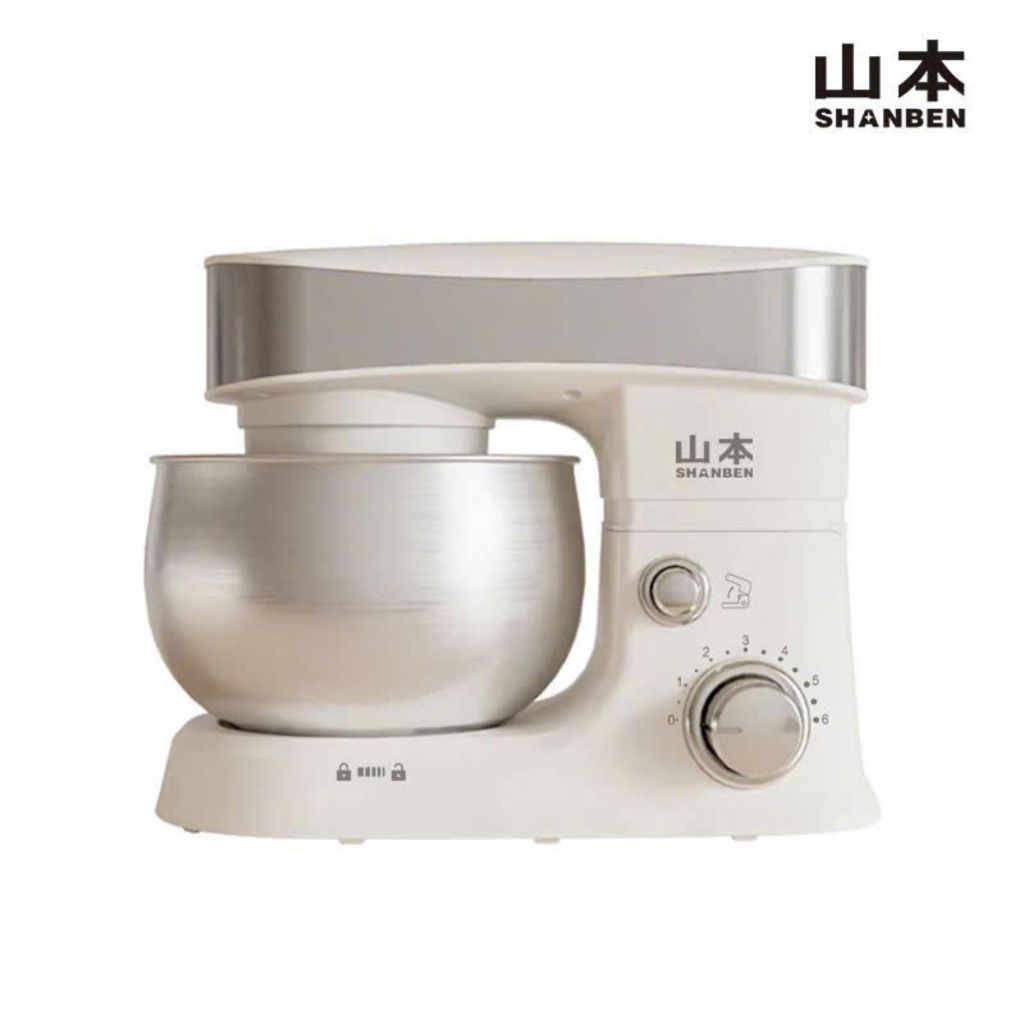 Máy nhào bột,trộn bột,trộn thịt đánh trứng,kem,bơ KONKA inox 304 size lớn 3L-3 trong 1 tự động