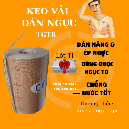 Keo Dán Ngực Tomboy - Keo Vải Dành Cho Sb Trans Tomboy