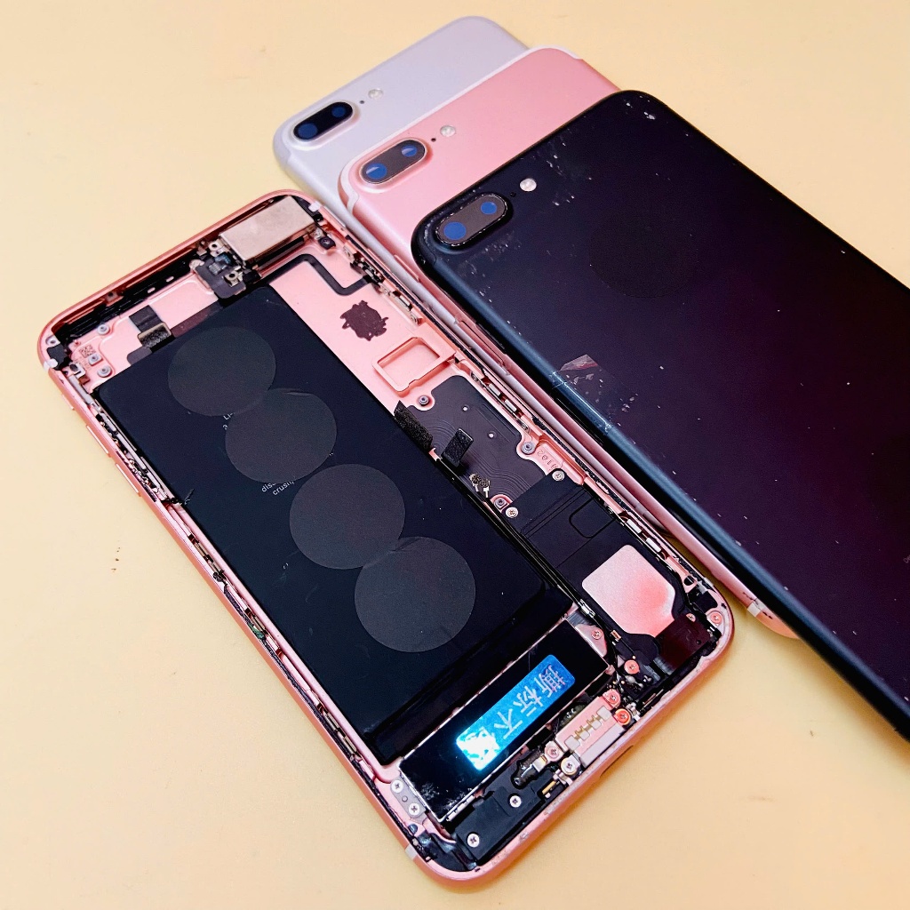 Cụm Zin Bóc Máy (7Plus) ZIN vỏ cũ 80% MÀU HỒNG, ĐEN, TRẮNG