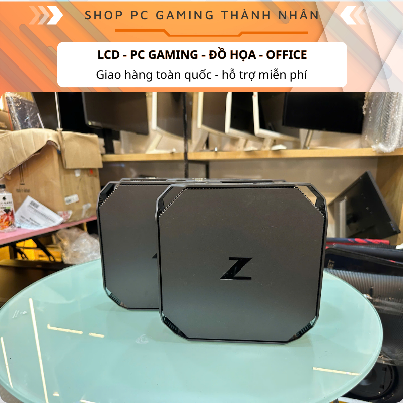 PC HP Mini Z2 G4 CPU Xeon 2136 Ram 16GB NvMe 512GB Vga Quardro P600 Wifi Like New