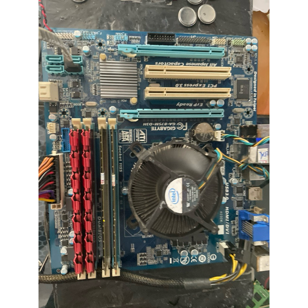 🔥 Combo giá rẻ – chạy cực ổn  💻 Main H61 + CPU Intel Core i7-2600K + RAM 8g văn phòng – học tập – bá