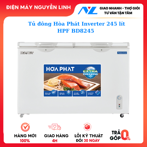 Tủ đông Hòa Phát Inverter HPF BD8245 245 lít