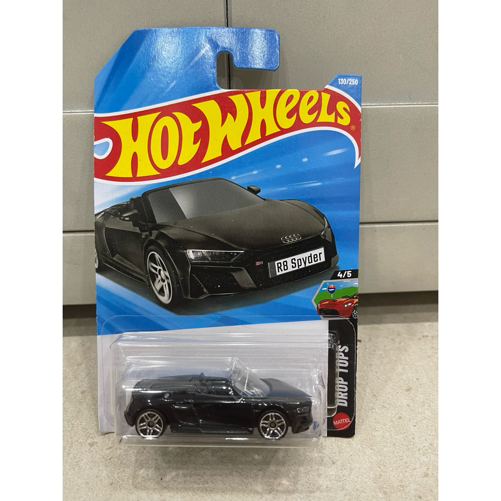 Xe mô hình đồ chơi Hotwheels cơ bản 1:64 - 2019 Audi R8 Spyder