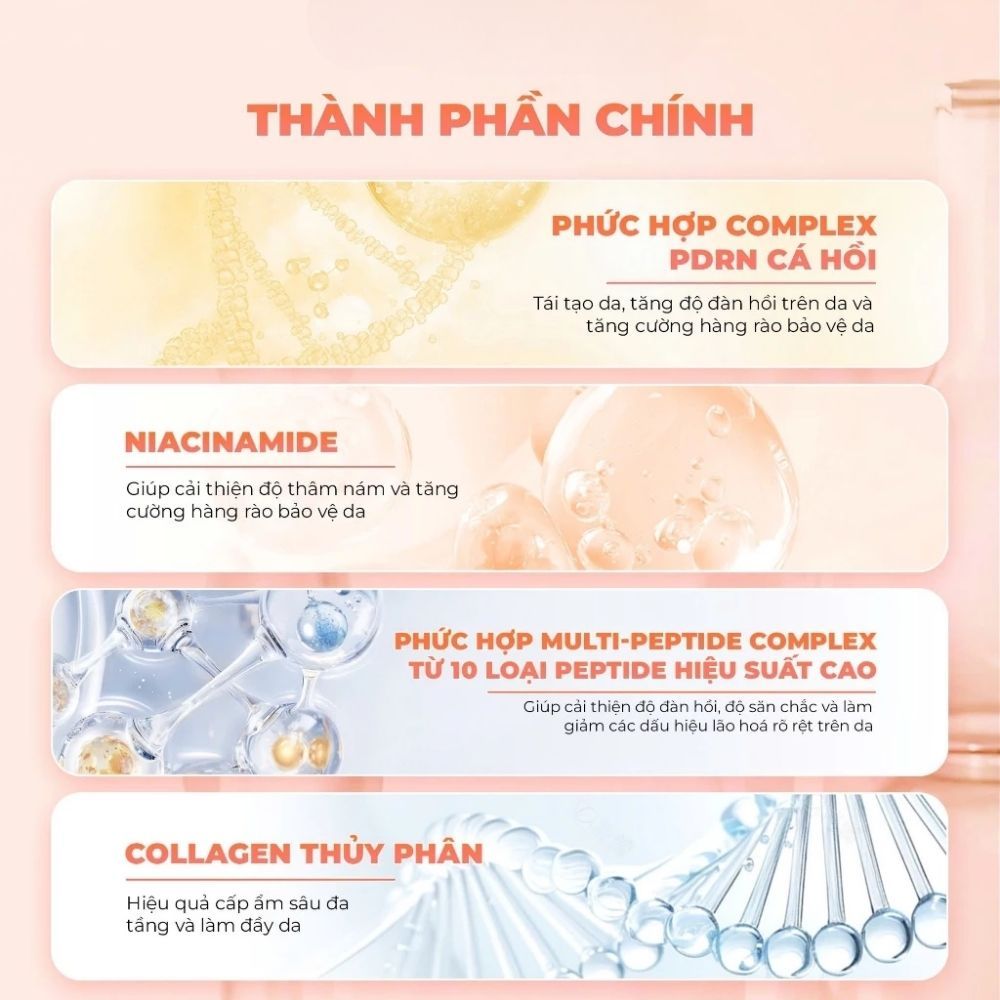 Ảnh 5 của Kem dưỡng DERMABLOCK PDRN COLLAGEN CREAM dưỡng ẩm và căng bóng da.