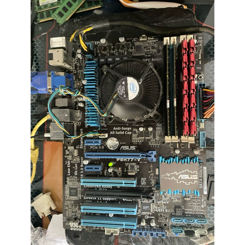 ⚡ Combo Main + CPU + RAM Hiệu Năng Cao ⚡  🔥 Main ASUS P8H77-V H77 bền bỉ, nhiều cổng mở rộng 🔥 CPU I