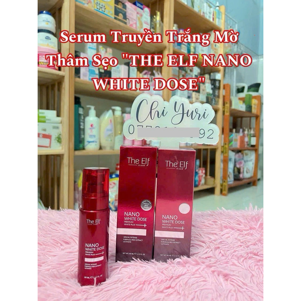 Serum Truyền Trắng Mờ Thâm The Elf Nano