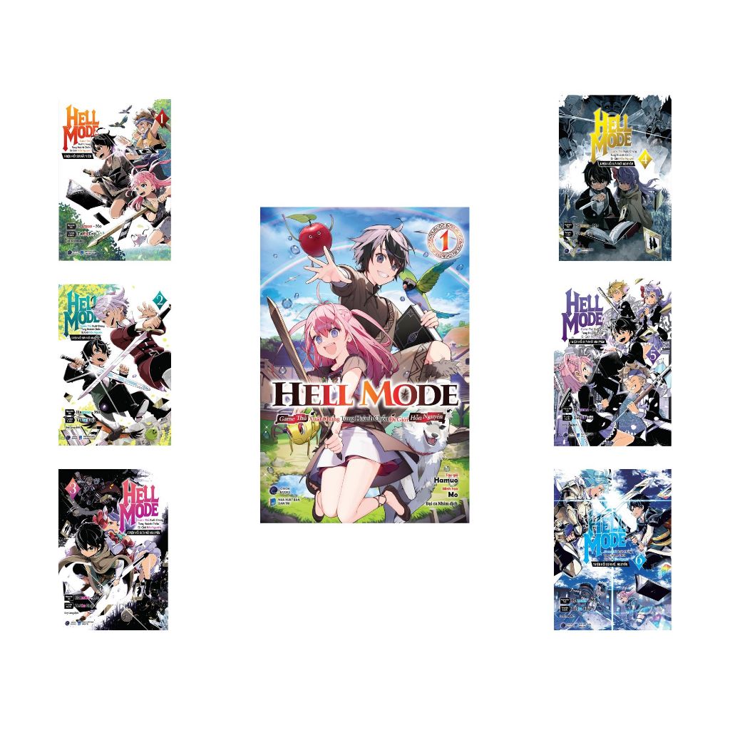 Truyện Hell Mode (Light Novel, Manga) - Triệu Hồi Sư Khởi Nguyên Tập 1 2 3 - Hodico
