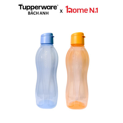 Bình nước Tupperware Eco Bottle Gen I 1L - Hàng chính hãng - Bảo hành trọn đời - Nhựa nguyên sinh, an toàn cho sức khỏe