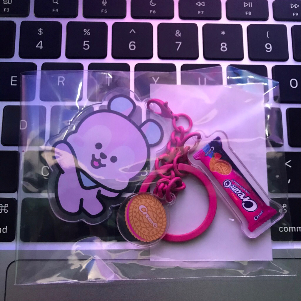 móc khoá bt21 cream-o