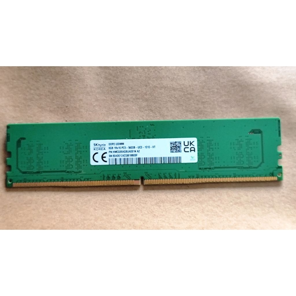 Ram ddr5 8gb Hynix buss 5600 hàng bóc máy đẹp