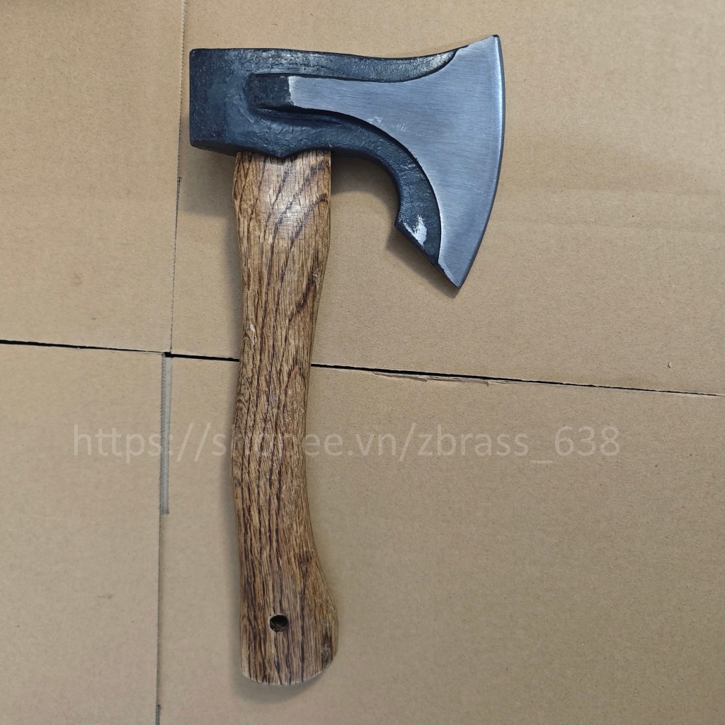 Rìu carbon thép mangan siêu cứng dáng viking cực ngầu đẹp