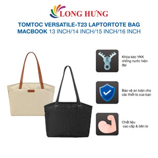 Túi xách Tomtoc Versatile-T23 Laptop Tote Bag MacBook 13 inch/14 inch/15 inch/16 inch - Hàng chính hãng