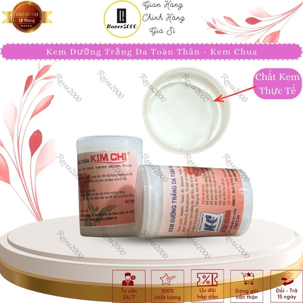 Kem Chua kem tẩy trắng da cấp tốc ( Hàng chuẩn )